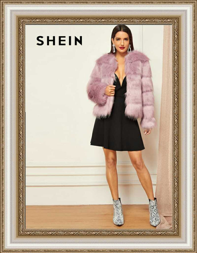 SHEIN - Fashion Faux Fur