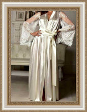 Load image into Gallery viewer, Nightwear - Satin Silk Dress