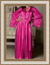 Load image into Gallery viewer, Nightwear - Satin Silk Dress