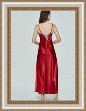 Load image into Gallery viewer, ELEGANT -   Long Satin Silk Nightdress