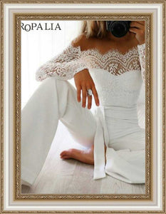 Ropalia - Elegant Patchwork Embroidery Jumpsuit