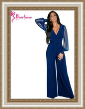 Load image into Gallery viewer, Dear Lover - Mesh Sleeves Jumpsuit