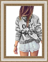 Load image into Gallery viewer, Zipper Bomber Jacket