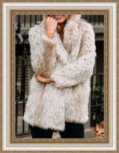 Load image into Gallery viewer, Leopard Print - Fax Fur Coat