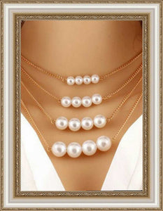 Necklace "Big Pearl"