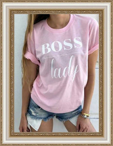 FASHION - Casual Bosslady T-shirt Top