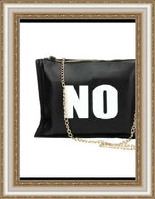 Load image into Gallery viewer, Leather Chain Shoulder Bag &quot;NO&quot;