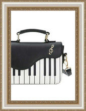 Load image into Gallery viewer, Piano keys - Shoulder Bag