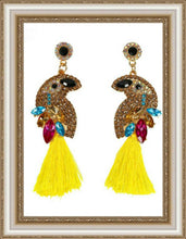 Load image into Gallery viewer, FASHION - Tassel Earrings  Crystal Drop Earrings