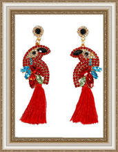 Load image into Gallery viewer, FASHION - Tassel Earrings  Crystal Drop Earrings