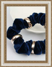 Load image into Gallery viewer, Velvet Elastic Multi colored  Hair tie