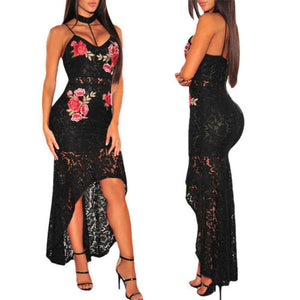Elegant - Romantical  Lace Ladies Summer Midi Dress Size S-XL