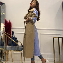 Load image into Gallery viewer, FASHION - Trench Coat  Autumn model