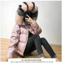 Load image into Gallery viewer, FASHION -  New Gold Silver Double Side Down Coat Winter Jacket
