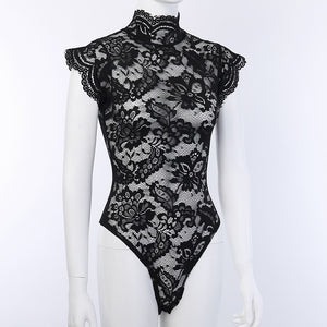 FASHION - Mesh Lace Bodysuit