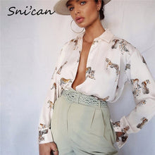 Load image into Gallery viewer, FASHION - Elegant Satin Blouse