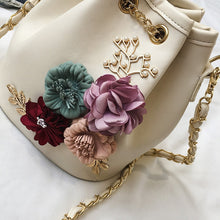Load image into Gallery viewer, VINTAGE- Shoulder cross body flower bag