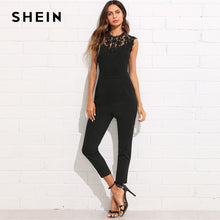 Load image into Gallery viewer, Shein - Elegant Lace Jumpsuit