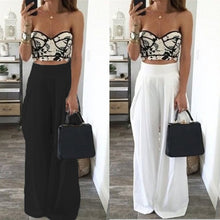 Load image into Gallery viewer, Wide Chiffon pants