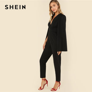 SHEIN - Black Party Elegant Jumpsuit