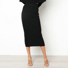 Load image into Gallery viewer, Glamaker-  Elegant knitted women long pencil skirt