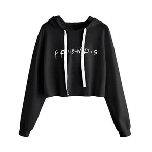 FRIENDS - Hoodie Crop Top