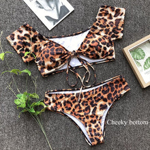 Load image into Gallery viewer, SIMPLEE - Brazilian bikini set