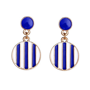 Round Statement Earrings