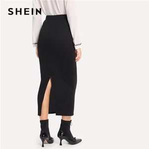 SHEIN - Elegant High Waist Pencil skirt