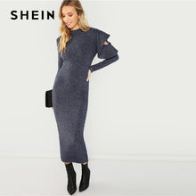 Load image into Gallery viewer, SHEIN - Elegant Office lady Maxi Dress