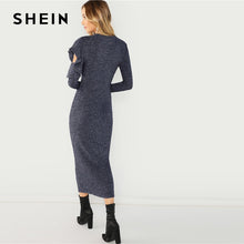 Load image into Gallery viewer, SHEIN - Elegant Office lady Maxi Dress