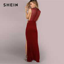 Load image into Gallery viewer, SHEIN - Double Slits Maxi Sleeveless Dress