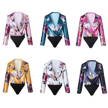 Load image into Gallery viewer, Floral Print - Bodysuits