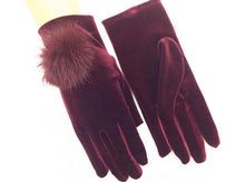 Load image into Gallery viewer, Elegant Velvet Gloves