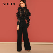Load image into Gallery viewer, SHEIN - Sheer Lace ELEGANT Jumpsuit