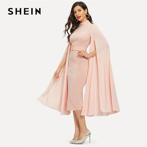 SHEIN - Elegant Pink Dress