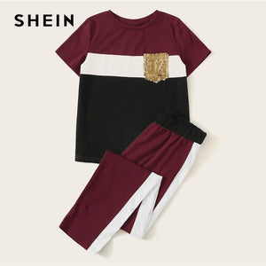 SHEIN - Top and Pants Two Piece Set