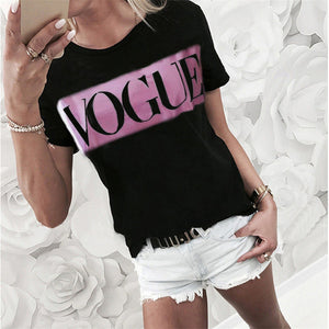 VOGUE- Print T shirt