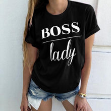 Load image into Gallery viewer, FASHION - Casual Bosslady T-shirt Top