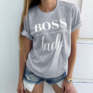 FASHION - Casual Bosslady T-shirt Top